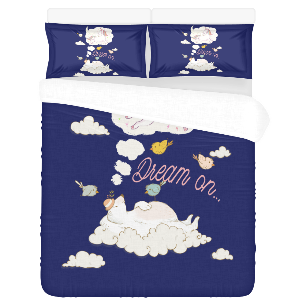 Dream on ... 3-Piece Bedding Set