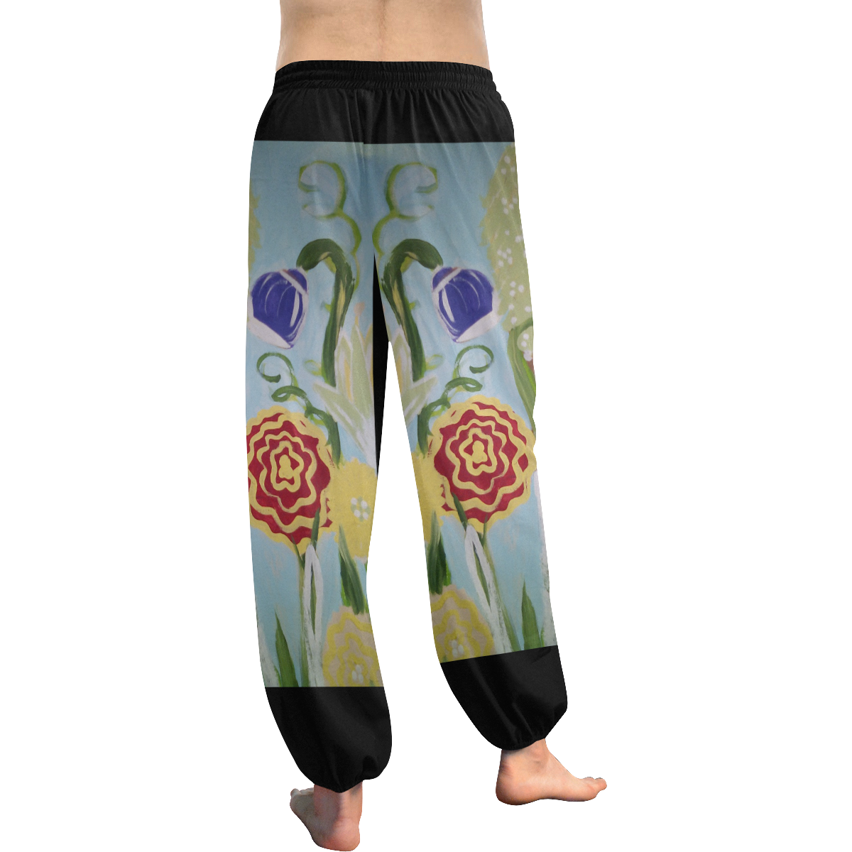 wild flowers Women's All Over Print Harem Pants (Model L18)