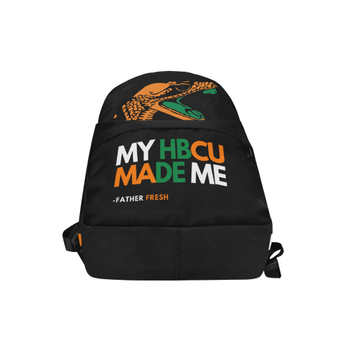 MY HBCU MADE ME Backpack Black Unisex Classic Backpack (Model 1673)