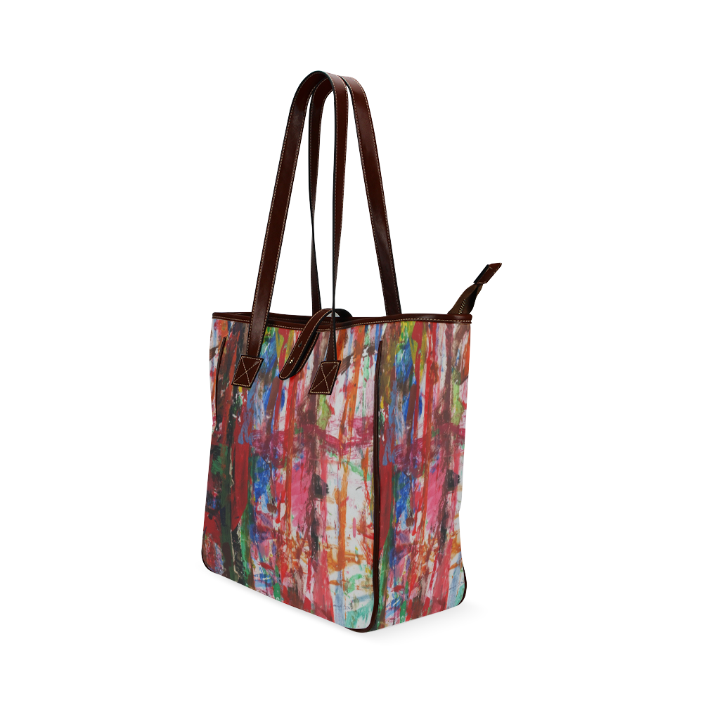 Paint on a white background Classic Tote Bag (Model 1644)