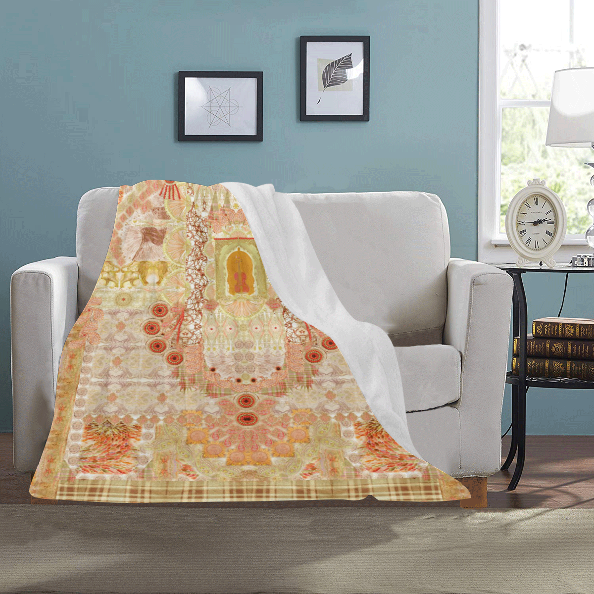 fiesta yellow Ultra-Soft Micro Fleece Blanket 30''x40''