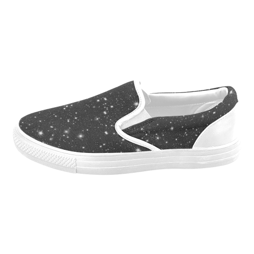 Stars in the Universe Women's Unusual Slip-on Canvas Shoes (Model 019)