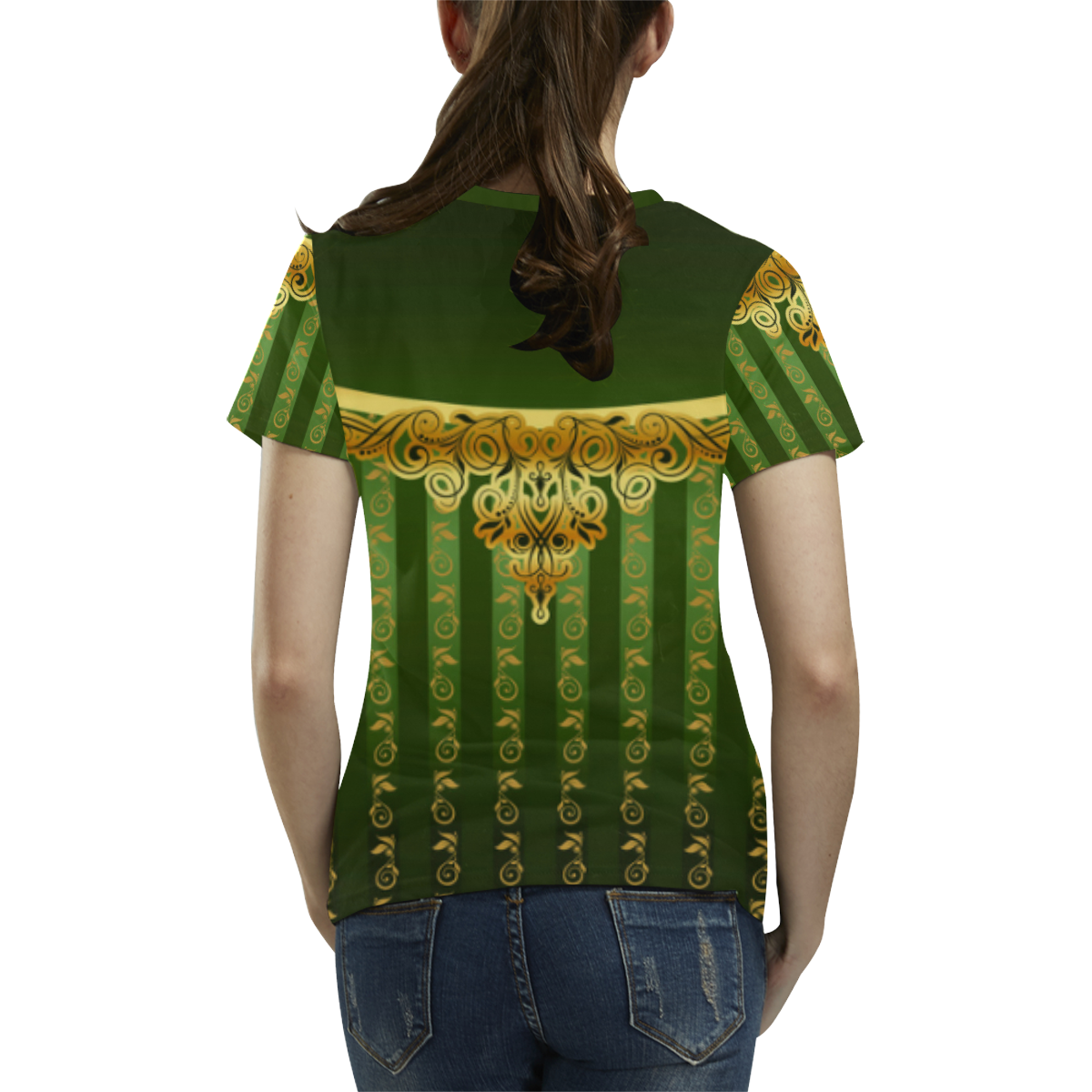 Coat of arms of Armenia All Over Print T-Shirt for Women (USA Size) (Model T40)