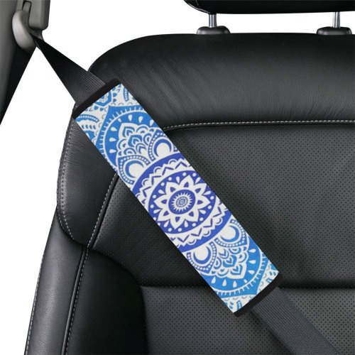 MANDALA LOTUS FLOWER Car Seat Belt Cover 7''x12.6''