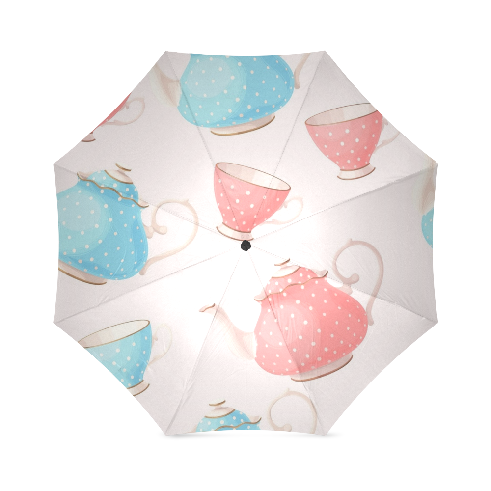 Teapots Foldable Umbrella (Model U01)