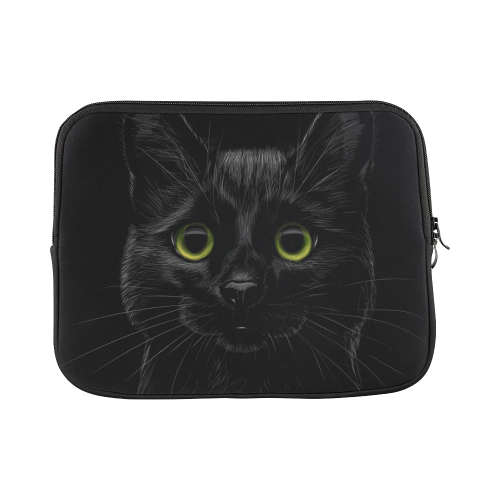 Black Cat Custom Laptop Sleeve 13"