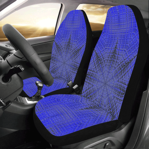 Dominant Blue Car Seat Covers (Set of 2)