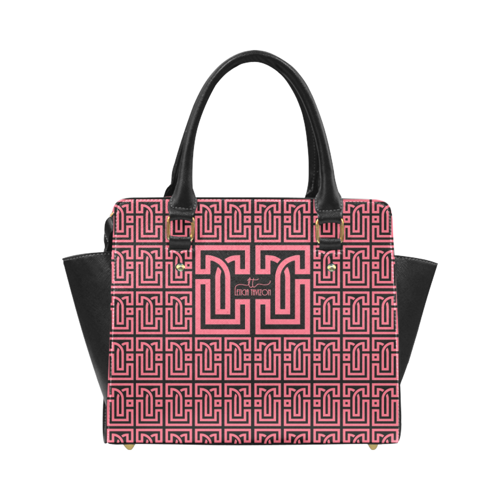 Leticia Tavizon Pink Classic Shoulder Handbag (Model 1653)