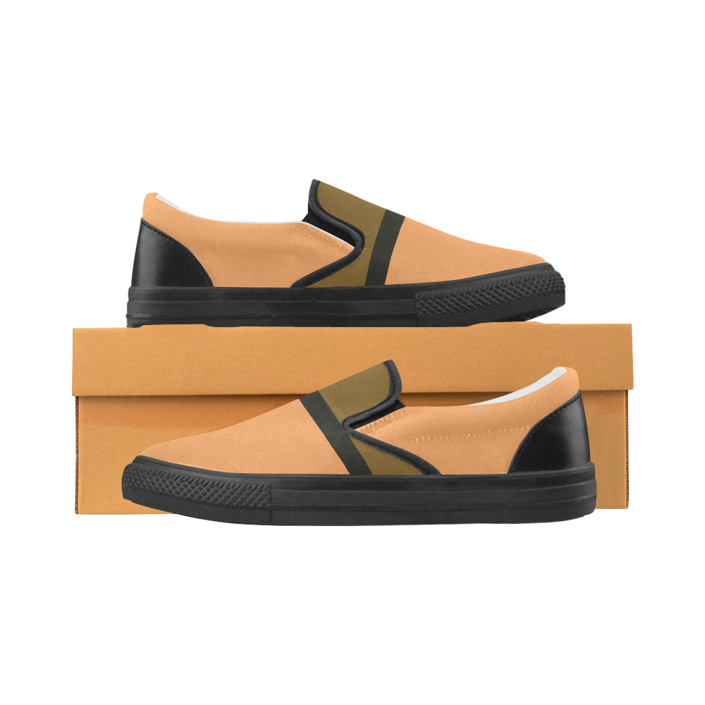 25bc Men's Unusual Slip-on Canvas Shoes (Model 019)