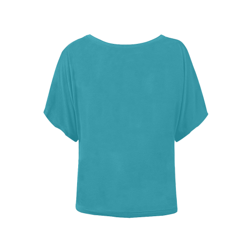 Queen Tee2 Women's Batwing-Sleeved Blouse T shirt (Model T44)