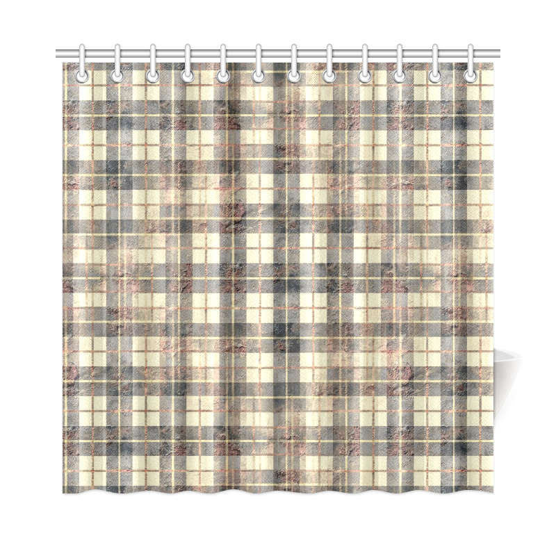 Old Pattern by K.Merske Shower Curtain 72"x72"