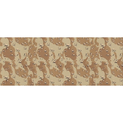 Vintage Desert Brown Camouflage Gift Wrapping Paper 58"x 23" (1 Roll)