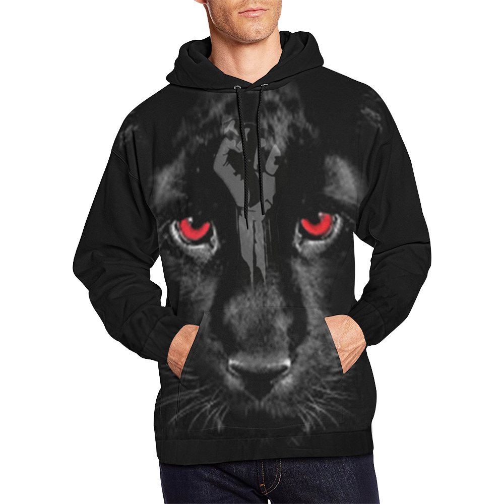 pantherfist All Over Print Hoodie for Men (USA Size) (Model H13)