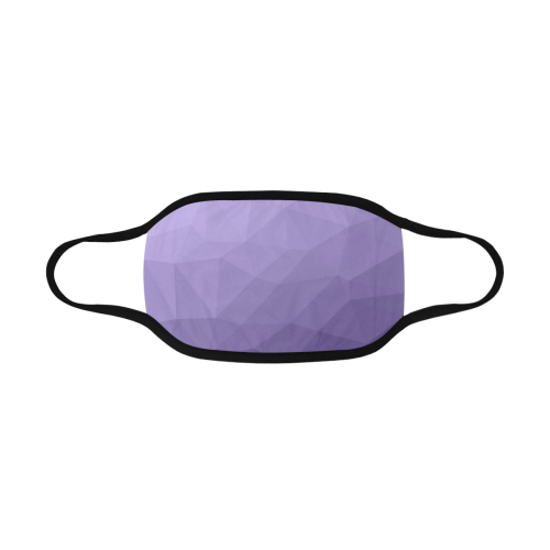 Ultra violet purple geometric mesh Mouth Mask