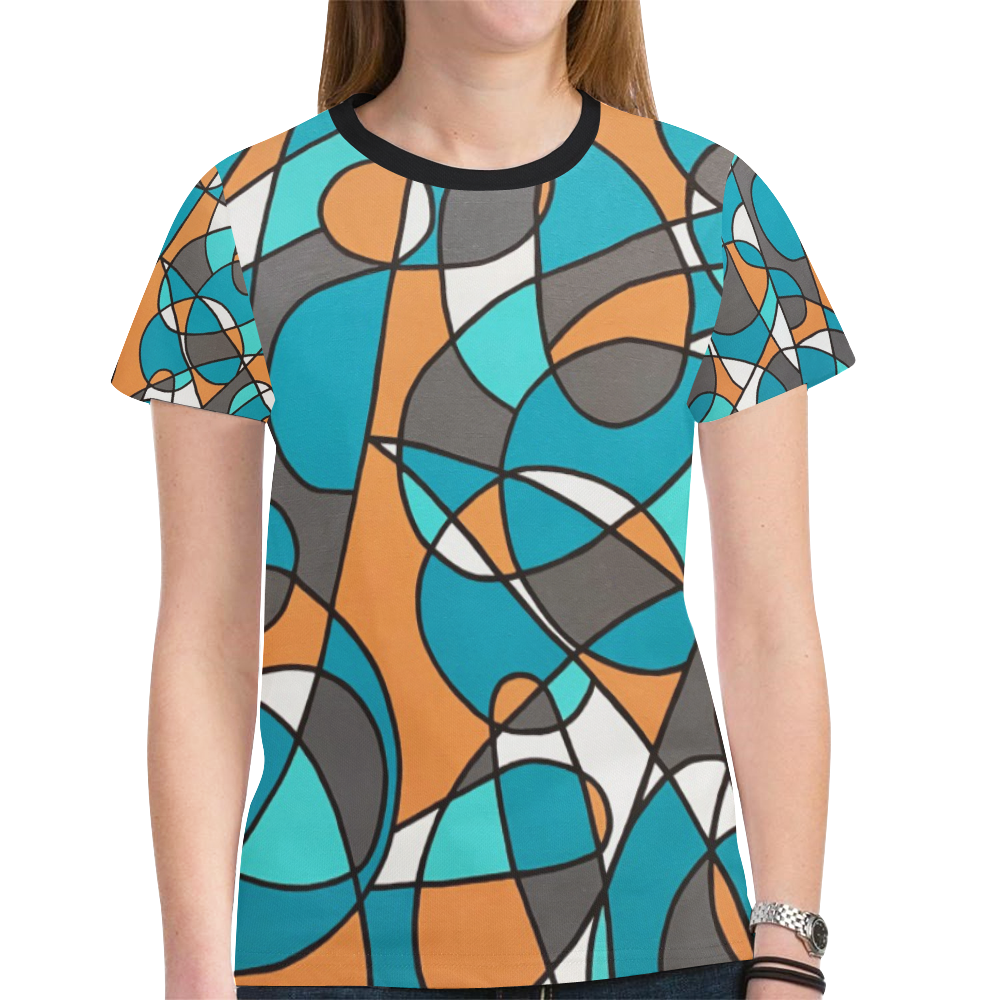 Florida New All Over Print T-shirt for Women (Model T45)