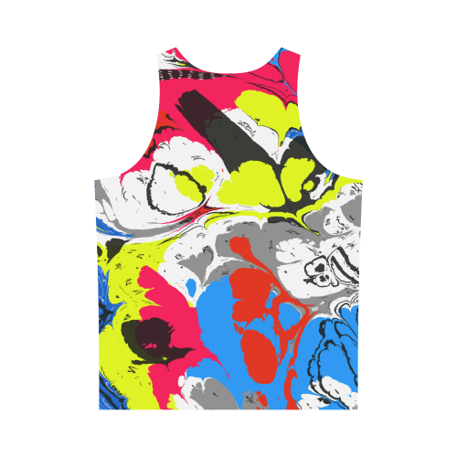 Colorful distorted shapes2 All Over Print Tank Top for Men (Model T43)