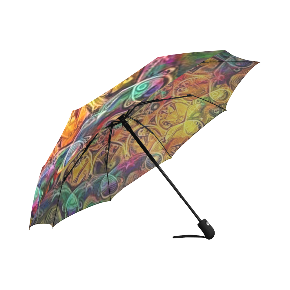 Mandala Special featured umbrella Auto-Foldable Umbrella (Model U04)