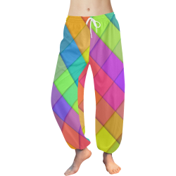 Neon Squared Women's All Over Print Harem Pants (Model L18)