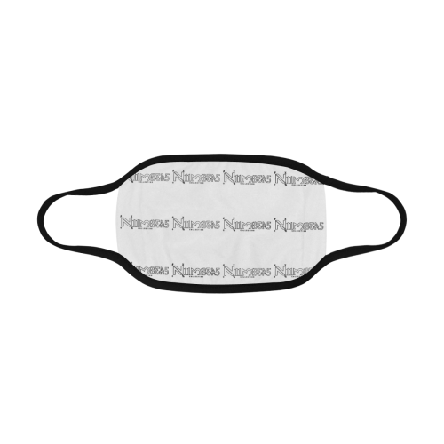 NUMBERS Collection White Mouth Mask