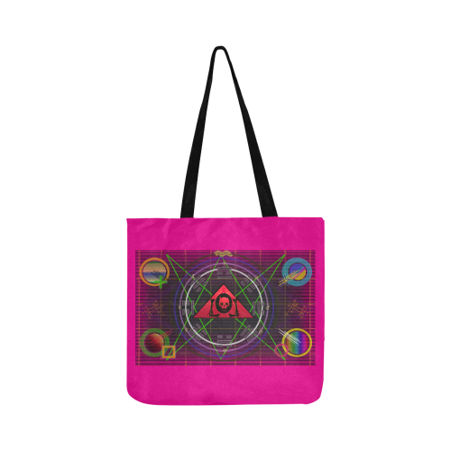 The Lowest of Low Test Pattern Reusable Shopping Bag Model 1660 (Two sides)