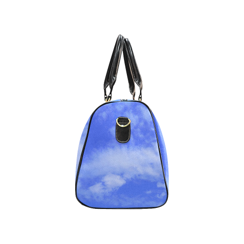 Blue Clouds New Waterproof Travel Bag/Large (Model 1639)