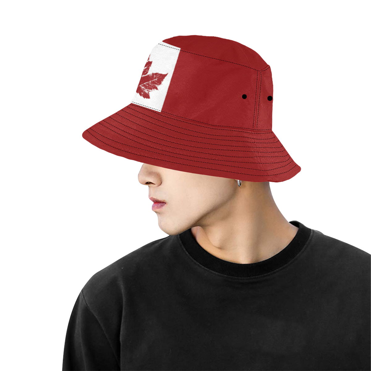 Cool Canada Bucket Hats All Over Print Bucket Hat for Men