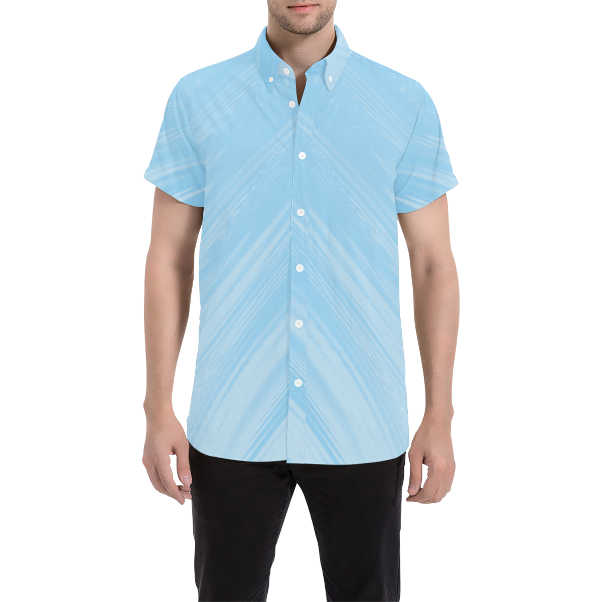 Hilbert Grid Men's All Over Print Short Sleeve Shirt (Model T53)