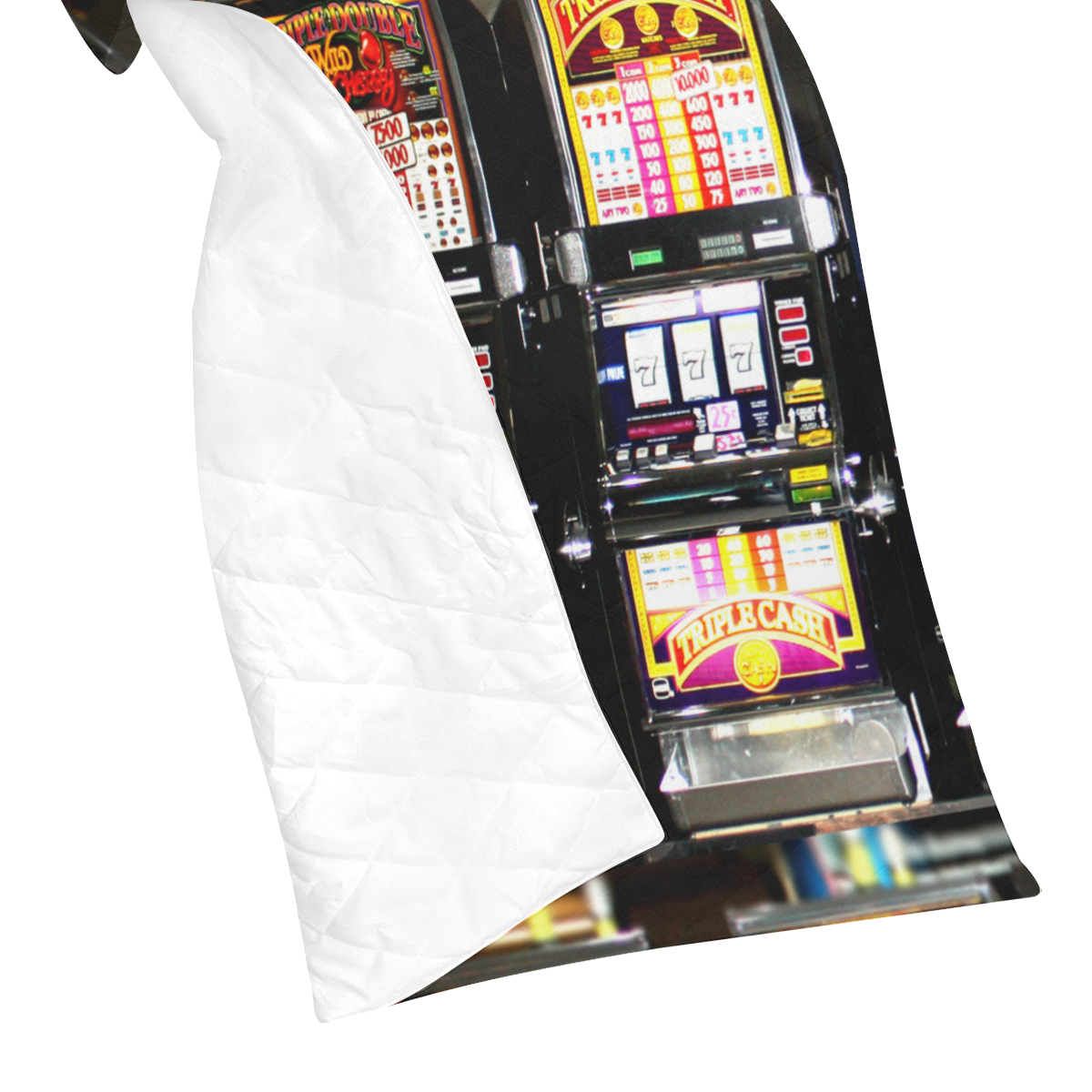 Lucky Slot Machines - Dream Machines Quilt 60"x70"