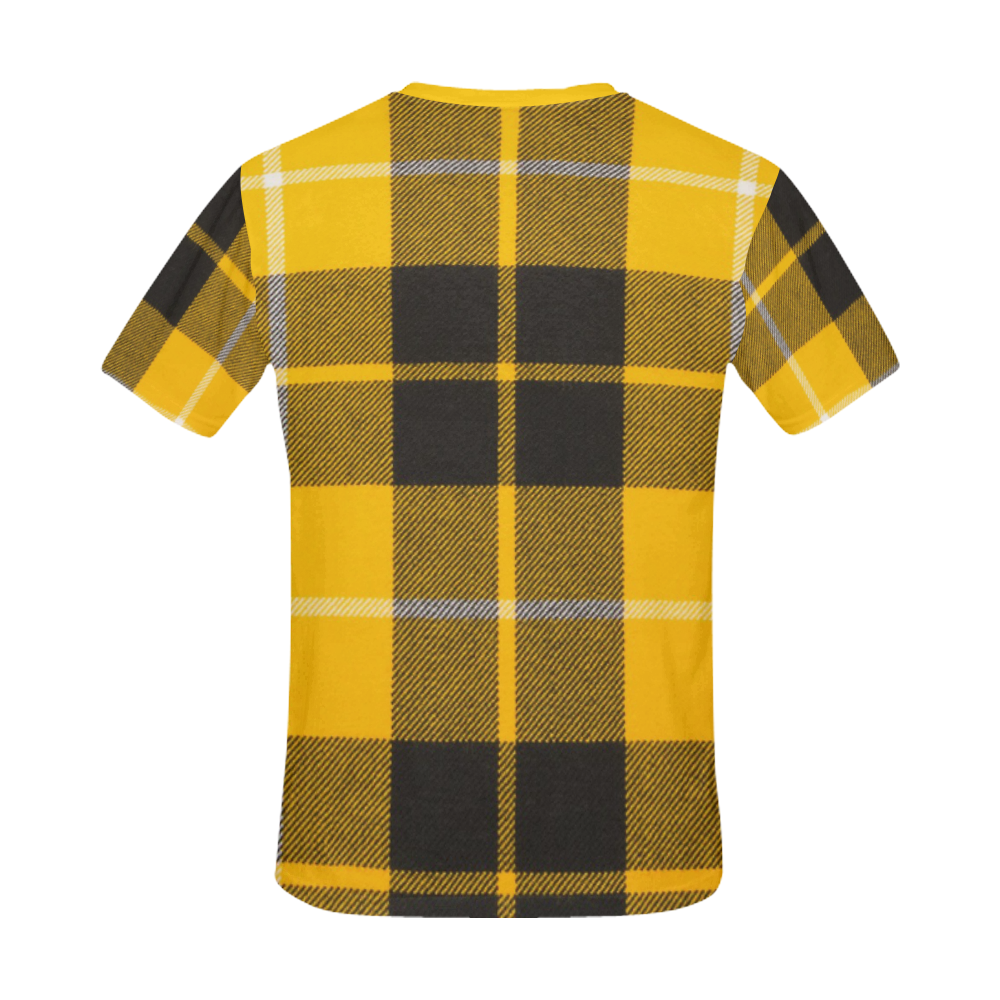 BARCLAY DRESS LIGHT MODERN TARTAN All Over Print T-Shirt for Men/Large Size (USA Size) Model T40)