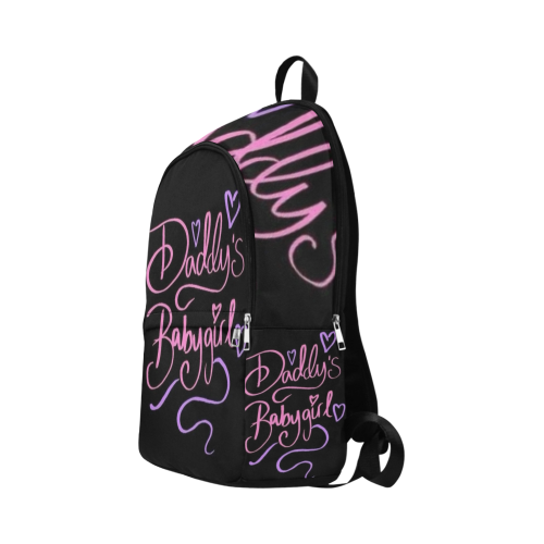 Daddy's Babygirl Fabric Backpack for Adult (Model 1659)