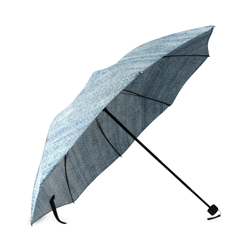 Jeans Pattern by K.Merske Foldable Umbrella (Model U01)