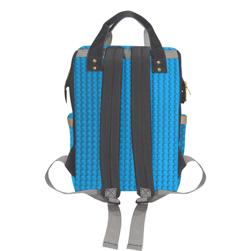PLASTIC Multi-Function Diaper Backpack/Diaper Bag (Model 1688)