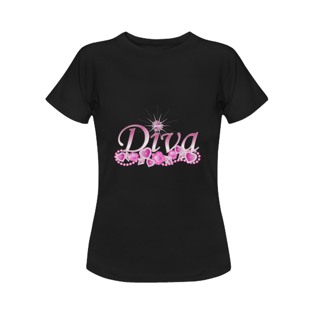 Diva Bling Women's Classic T-Shirt (Model T17）