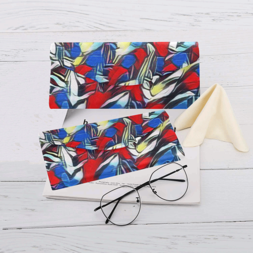 abstract joy 8 by JamColors Custom Foldable Glasses Case