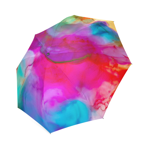 rainbow ink Foldable Umbrella (Model U01)