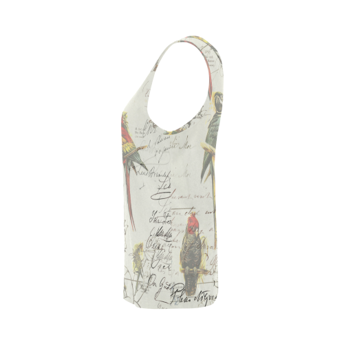 THE PARROT MAP II All Over Print Tank Top for Women (Model T43)
