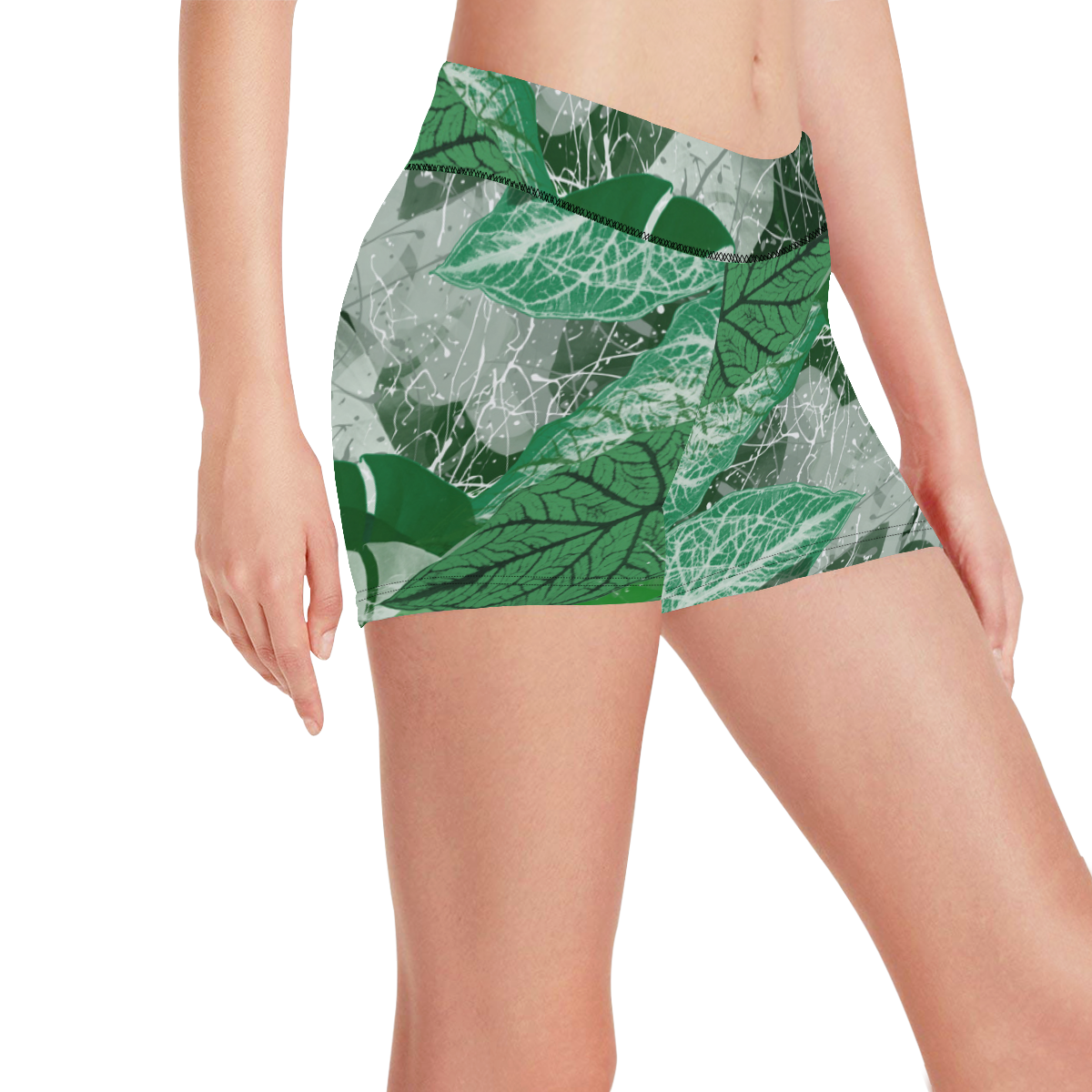 Tropicalia Women's All Over Print Short Leggings (Model L28)