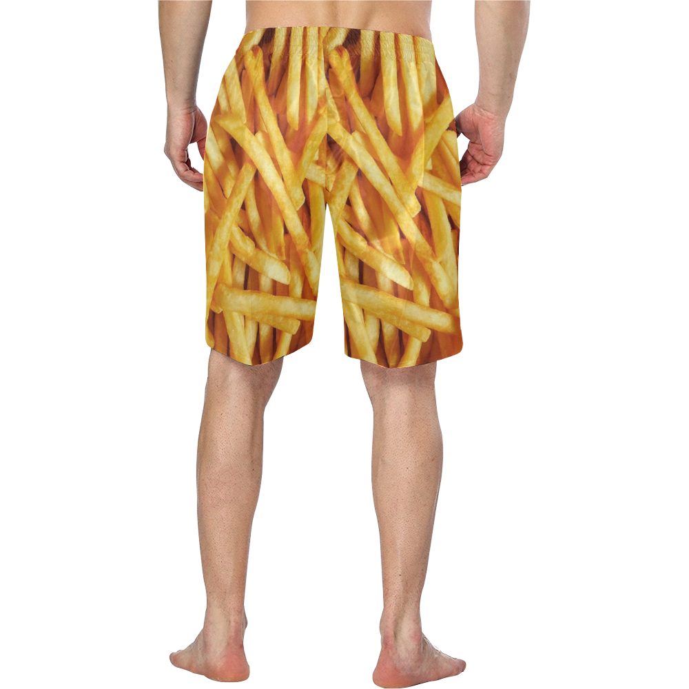 Fries by Artdream Men's Swim Trunk (Model L21)