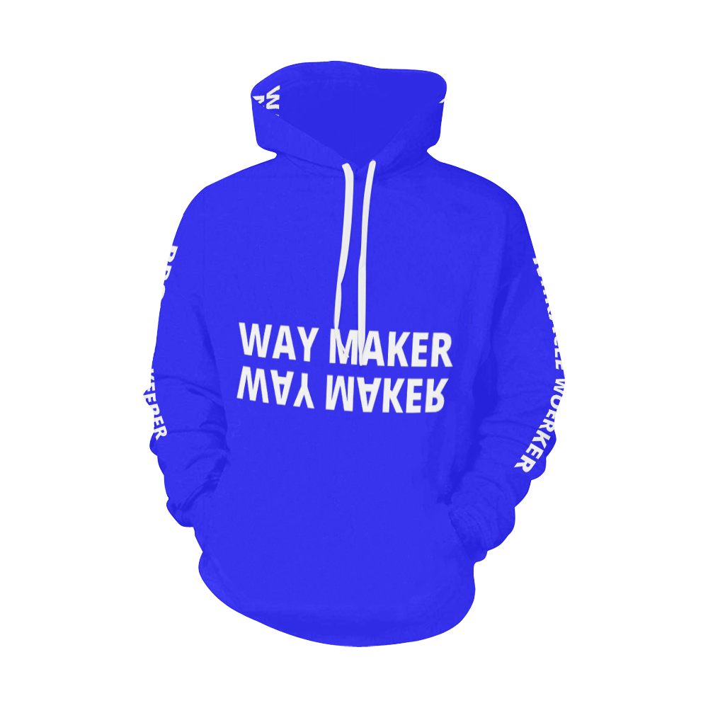 WAY MAKER All Over Print Hoodie for Men (USA Size) (Model H13)
