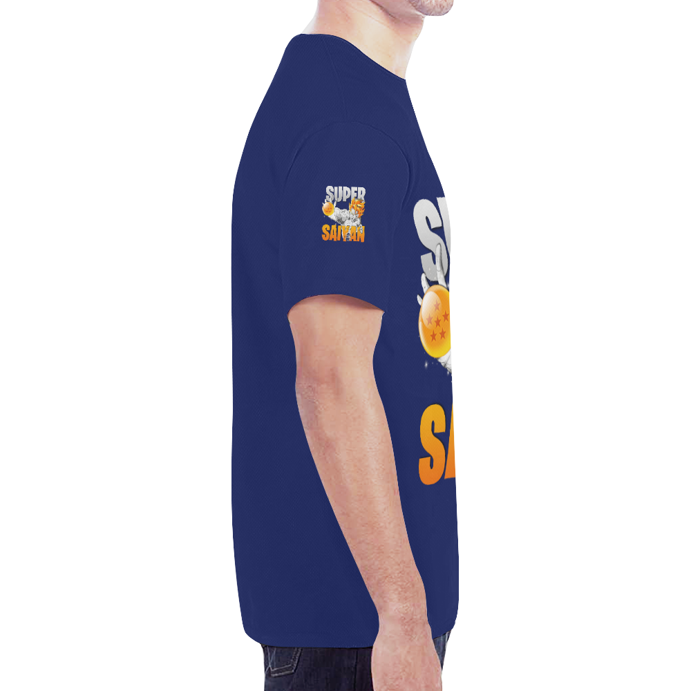 SuperSaiyan-anime New All Over Print T-shirt for Men (Model T45)