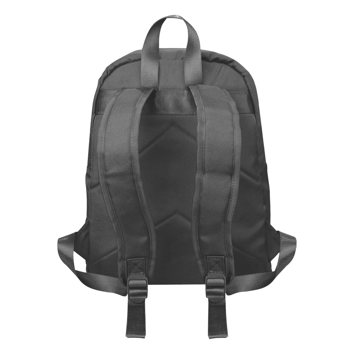 black Fabric School Backpack (Model 1682) (Large)