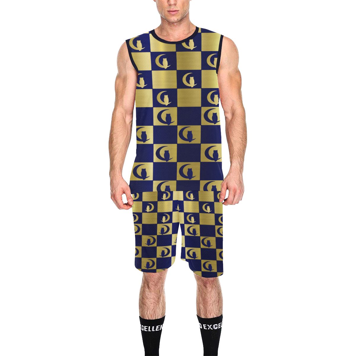 LCC Deluxe Chest board All Over Print Basketball Uniform