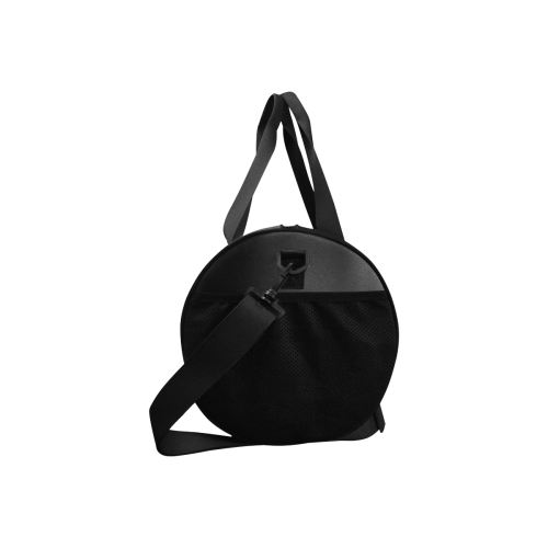 BLACK LEATHER 2 Duffle Bag (Model 1679)