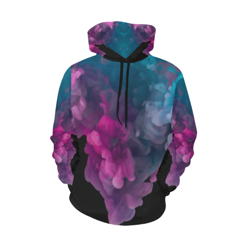 3D wallpaper All Over Print Hoodie for Women (USA Size) (Model H13)