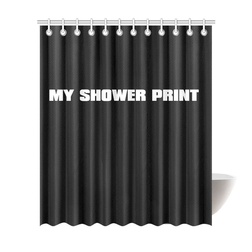 Custom Shower Curtain Shower Curtain 72"x84"
