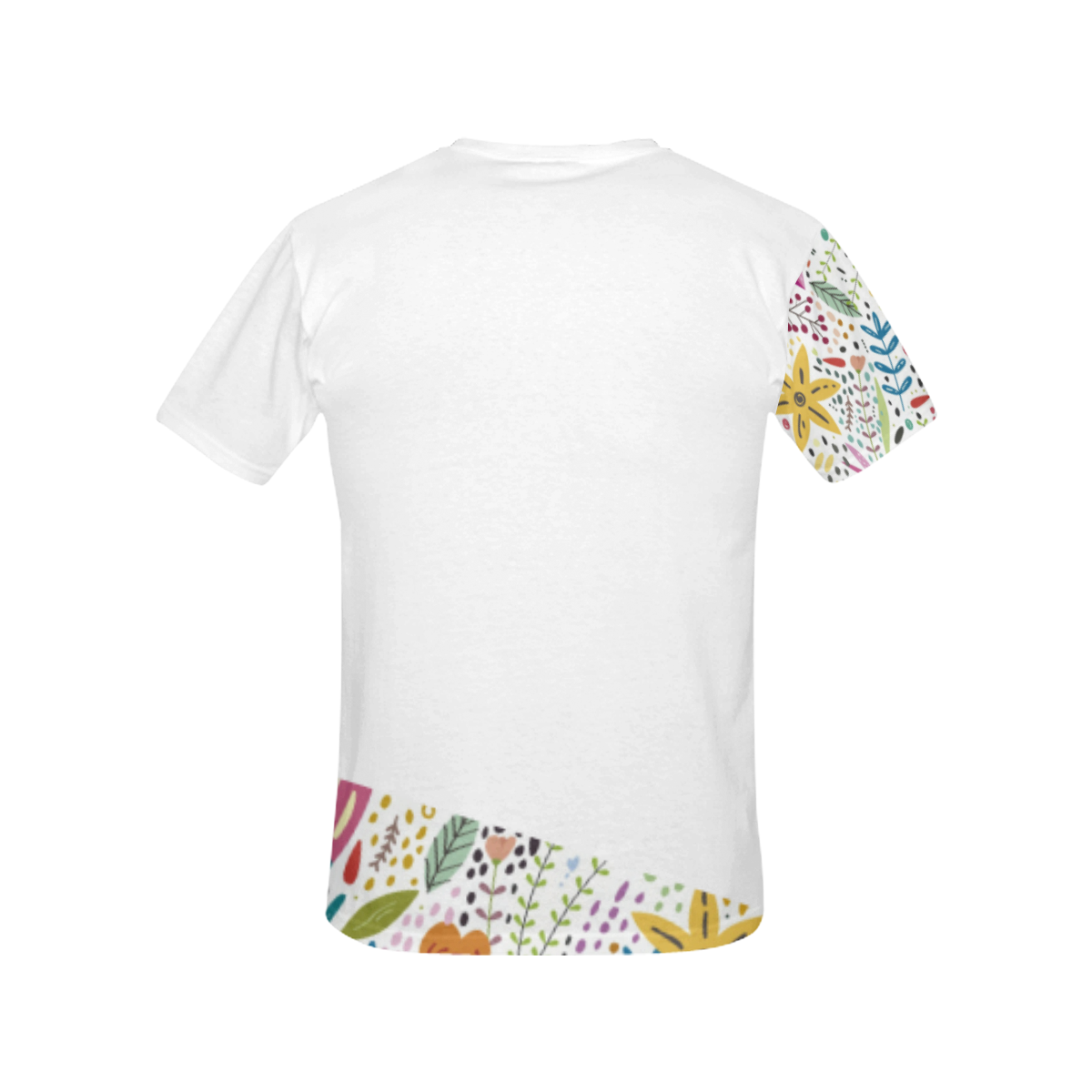 flowerone All Over Print T-shirt for Women/Large Size (USA Size) (Model T40)