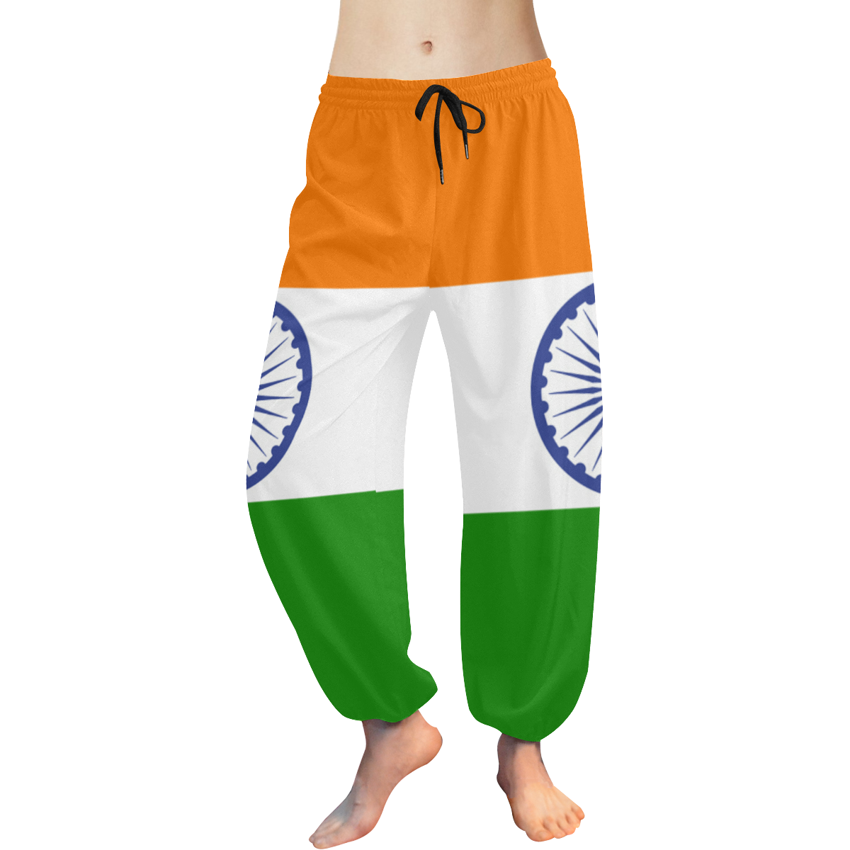 INDIA FLAG Women's All Over Print Harem Pants (Model L18)