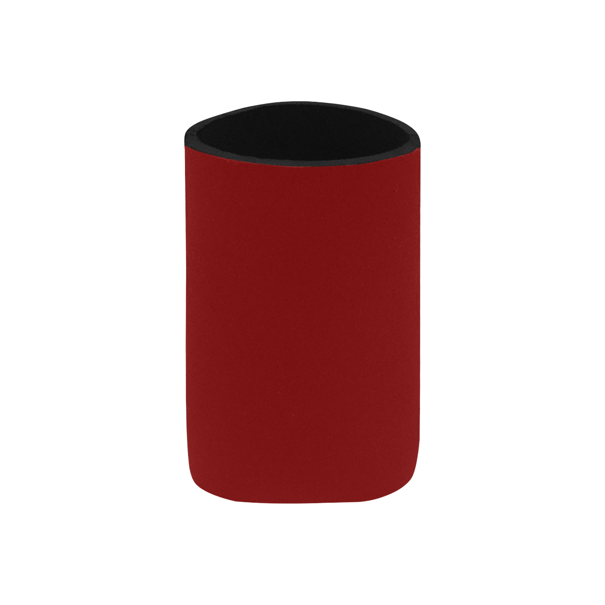 color maroon Neoprene Can Cooler 4" x 2.7" dia.