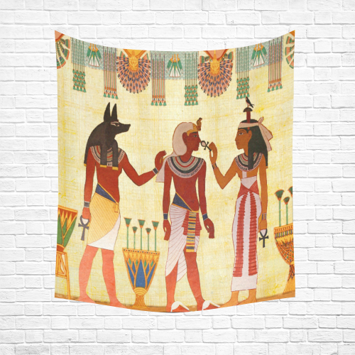 Egyptian Vogue Cotton Linen Wall Tapestry 51"x 60"