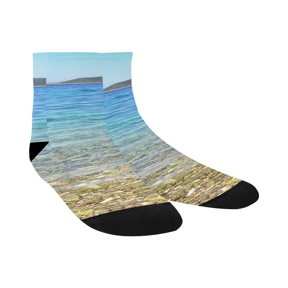plavo Quarter Socks